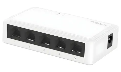 Imou SG105C-V2 bílá / Switch / 5 portů / 10/100/1000 Mbps / RJ45