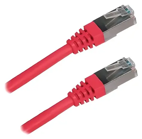 XtendLan Cat6A S/FTP LSZH červená / Patch kabel / RJ45-RJ45 / 2 m