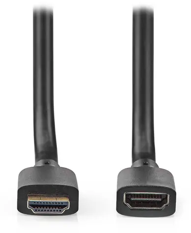 Nedis Ultra High Speed HDMI 2 m černá / Prodlužovací kabel HDMI / 8K 60Hz / 48 Gbps / Ethernet / zlacené konektory