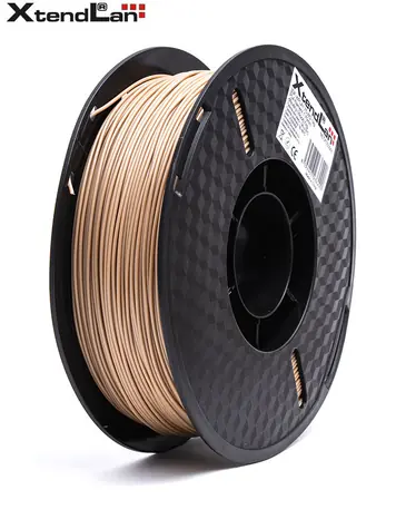 Xtendlan PLA filament dřevěný / Tisková struna / 1,75 mm / 1 kg