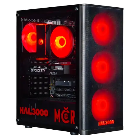 HAL3000 MČR Finale Pro / Herní počítač / AMD Ryzen 5 7600 / 16GB DDR5 / RTX 5060 Ti / 1TB PCIe4 SSD / Wi-Fi / W11
