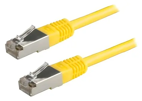 XtendLan Cat5e FTP žlutá / Patch kabel / RJ45-RJ45 / 5 m