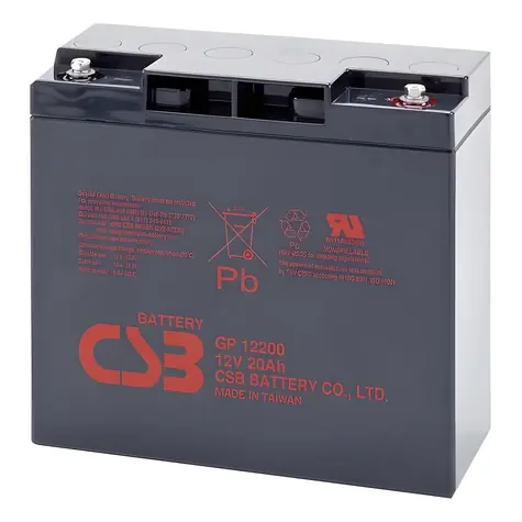 CSB GP12200 / Olověný akumulátor / 12V / 20Ah