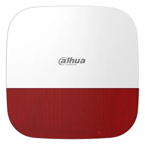Dahua Airshield ARA13-W2 červená / Bezdrátová siréna venkovní / 868 MHz / 110 dB / IP65