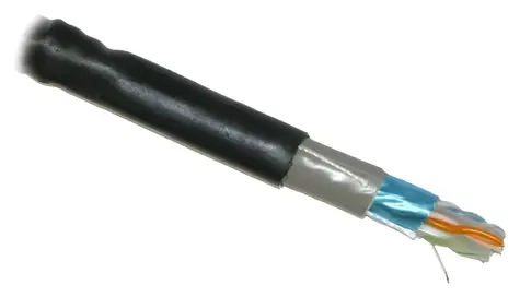 Planet Elite FTP kabel Cat6 venkovní / FTP kabel / drát / 4 páry / PE+PVC dvouplášť / -40 až +70 °C