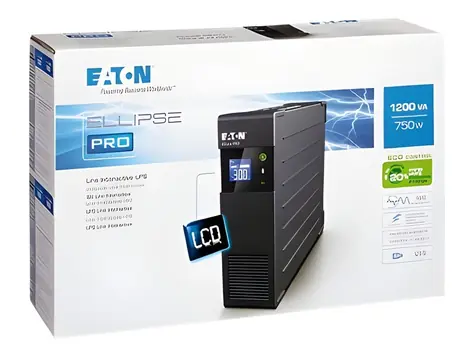 Eaton Ellipse PRO 1200 DIN / Záložní zdroj UPS / montáž na DIN lištu