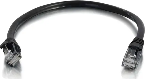 C2G Patch kabel CAT6 RJ45-RJ45 5 m černá / Patch kabel / UTP / Snagless / PVC