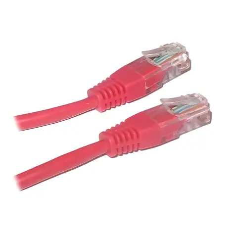XtendLan patch kabel UTP CAT5E 5m červená / Patch kabel