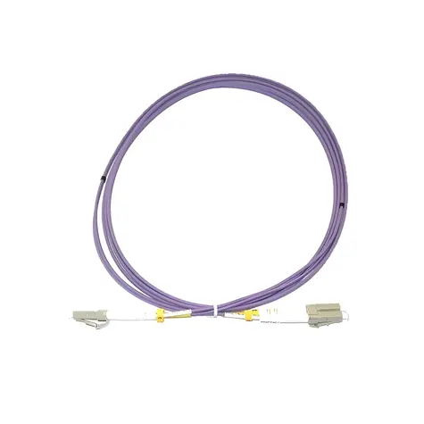 XtendLan / Optický patch kabel / LC-LC duplex / 50/125 OM4 / 1 m / LS0H