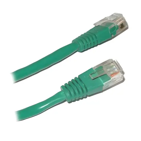 XtendLan Patch kabel Cat5e UTP 0.25m zelený / Patch kabel / RJ45-RJ45
