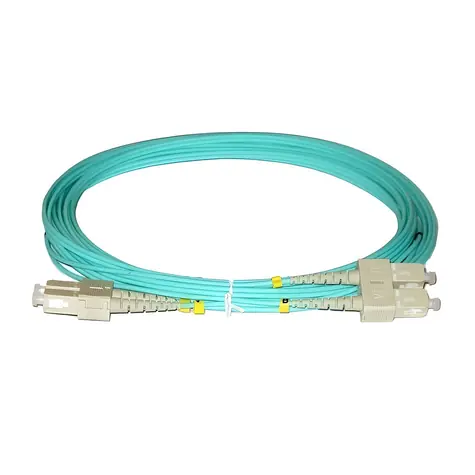 XtendLan FO patch SC-SC / Optický patch kabel / 2 m / Multimode 50/125 OM3 / Duplex / LS0H