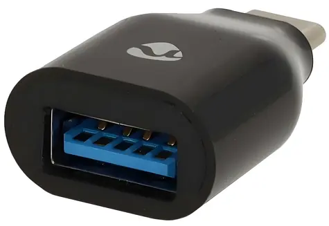 Nedis adaptér USB-C (M) - USB-A (F) černá / Adaptér / USB 3.2 Gen 1
