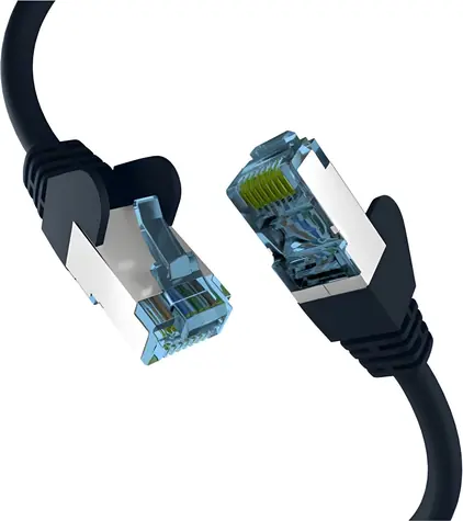 Triton EC020200148 černá / Síťový kabel / Cat7 S/FTP / RJ-45 / 0,25 m