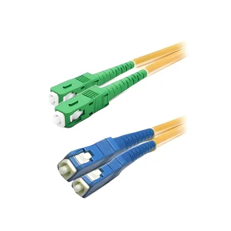 XtendLan FO patch SC/APC-SC 2m / Optický patch kabel / 9/125 duplex / G.652d / LS0H