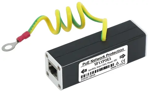 XtendLan Přepěťová ochrana UTP vedení s PoE / Přepěťová ochrana / 100 Mbit/s / End-span / 2x RJ-45