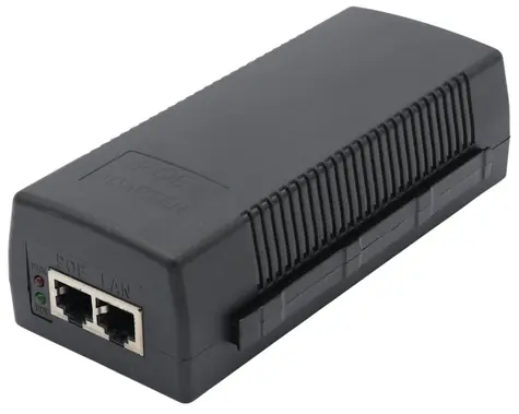 XtendLan PoE injektor pasivní / PoE injektor / 56V / 1,1A / 100Base-T