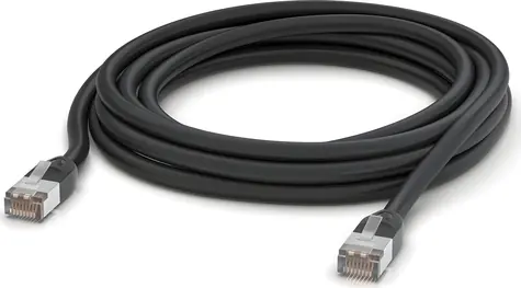Ubiquiti UACC-Cable-Patch-Outdoor-8M-BK černá / Venkovní patch kabel / Cat5e / 8 m / U/FTP / RJ45
