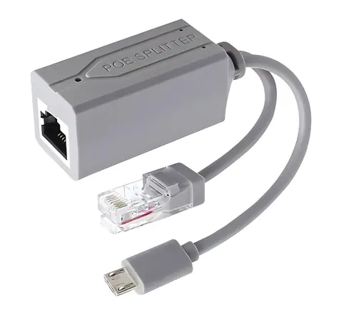 XtendLan XL-POES-5VUM / PoE splitter / 802.3af / 100Mb / 5V/2,4A / výstup micro USB