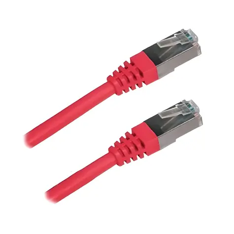 XtendLan SFTP CAT6A 0,5m červená / Patch kabel / RJ45-RJ45