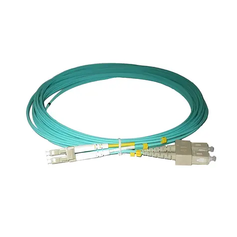 XtendLan / Optický patch kabel / LC-SC / 10 m / 50/125 OM3 / Duplex / LS0H