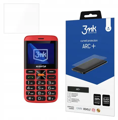 3mk ARC+ ochranná fólie pro Aligator A910 4G / Ochranná fólie