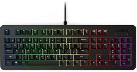 Lenovo Legion K300 RGB černá / Herní klávesnice / Drátová / CZ/SK layout / RGB podsvícení