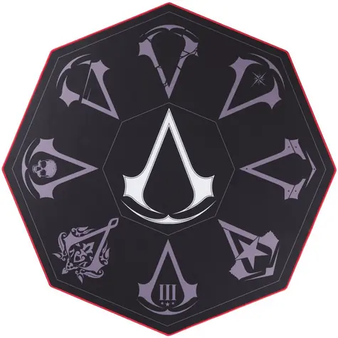 SuperDrive Assassin's Creed podložka pod herní židli / Ochranná podložka na podlahu