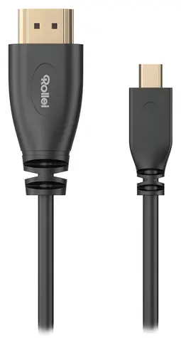 Rollei / Kabel Micro HDMI - HDMI 2.0 / 1.8 m