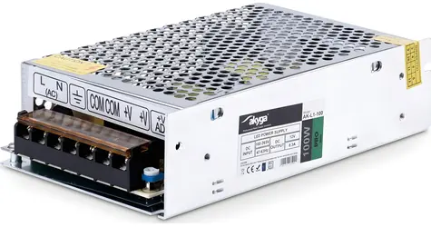 Akyga AK-L1-100 / Napájecí zdroj pro LED / 12V / 8,3A / 100W / 100-265V / IP20