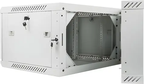 Lanberg WF02-6606-10S šedá / Nástěnný rozvaděč 19