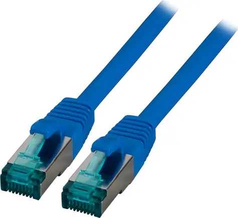 EFB Cat6a S/FTP 20m modrá / Patch kabel / RJ45-RJ45 / LSZH