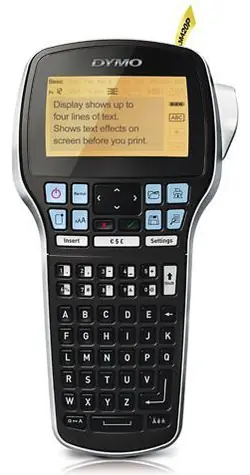 Dymo LabelManager 420P černá / Tiskárna štítků / přenosná / termotransferová / LCD displej / USB