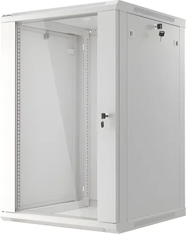 Lanberg WF01-6618-10S šedá / Nástěnný rozvaděč / 19