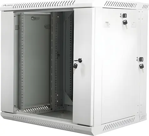 Lanberg WF02-6612-10S šedá / Nástěnný rozvaděč / 19