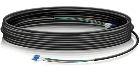 Ubiquiti FC-SM-200 / Optický kabel / Single-Mode / 6x LC / 60 m / venkovní
