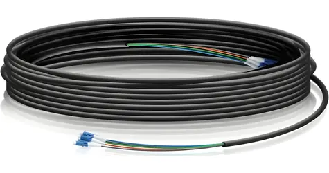 Ubiquiti FC-SM-300 / Optický kabel / Single Mode OS1 / LC-LC / 90m / 6 vláken