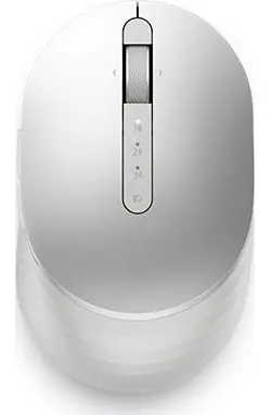 Dell MS7421W stříbrná / Bezdrátová optická myš / Bluetooth 5.0 / 7 tlačítek / dobíjecí baterie