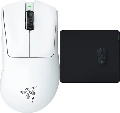 Razer DeathAdder V3 Pro + Gigantus V2 L / Herní bezdrátová myš + podložka pod myš / SET