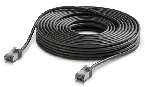 Ubiquiti UniFi Premium Patch Cable Outdoor 15m / Patch kabel / Cat6a / venkovní / černá