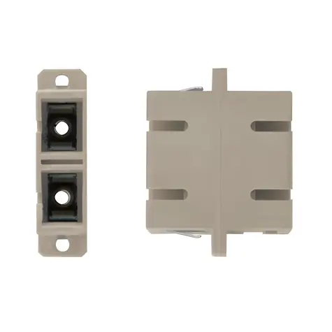 XtendLan SC-SC duplexní adaptér šedý / Optický adaptér / Multimode / do rozváděčů