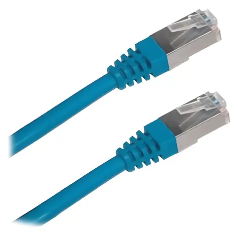 XtendLan Cat6A SFTP LSFRZH 10m modrá / Patch kabel / RJ45-RJ45