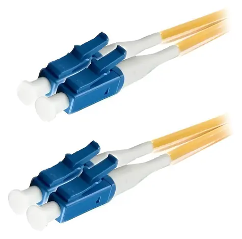 XtendLan LC-LC 9/125 / Optický patch kabel / Duplex / Singlemode / G.652D / LS0H / 0,5 m