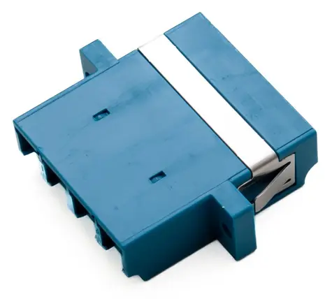 XtendLan LC-LC Quad adaptér modrý / Optický adaptér / SM / Do optických rozvaděčů