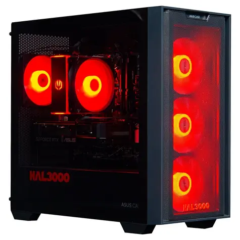 HAL3000 Online Gamer / Herní PC / AMD Ryzen 5 7600 / 32GB DDR5 / RTX 5060 / 1TB PCIe4 SSD / WiFi / W11