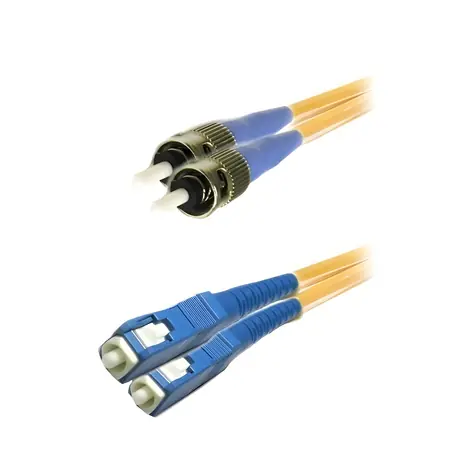 XtendLan FO patch ST-SC 1m / Optický patch kabel / 9/125 duplex / G.652d / LS0H