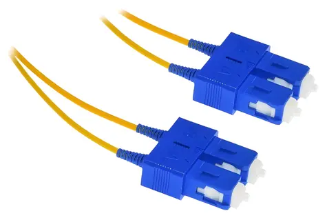 XtendLan SC-SC 9/125 / Optický patch kabel / Duplex / Singlemode / G.657.A1 / Ultraflexibilní / 0,5 m