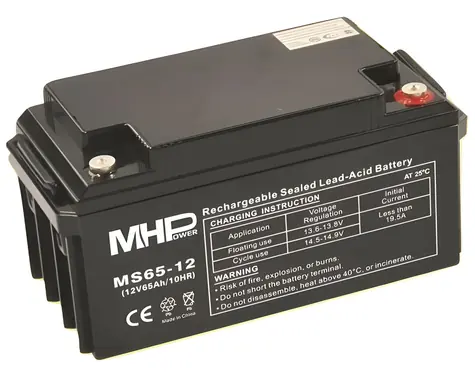 MHPower MS65-12 / Baterie / AGM VRLA / 12V / 65Ah
