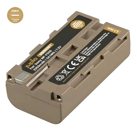 JUPIO NP-F550 Ultra C / Akumulátor pro Sony / 3350 mAh / USB-C