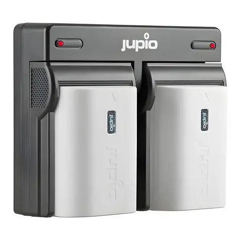 JUPIO Sada 2x LP-E6NH Ultra + duální nabíječka pro Canon / Akumulátor a nabíječka / 2600 mAh / Li-Ion