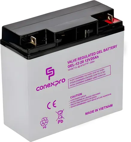Conexpro GEL-12-20 / Baterie / GEL / 12V/20Ah / Deep Cycle / T12-M5